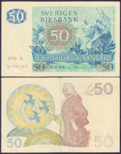 1976 Sweden 50 Kronor L002144